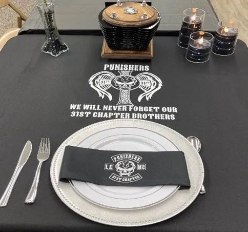 31st Chapter memorial table