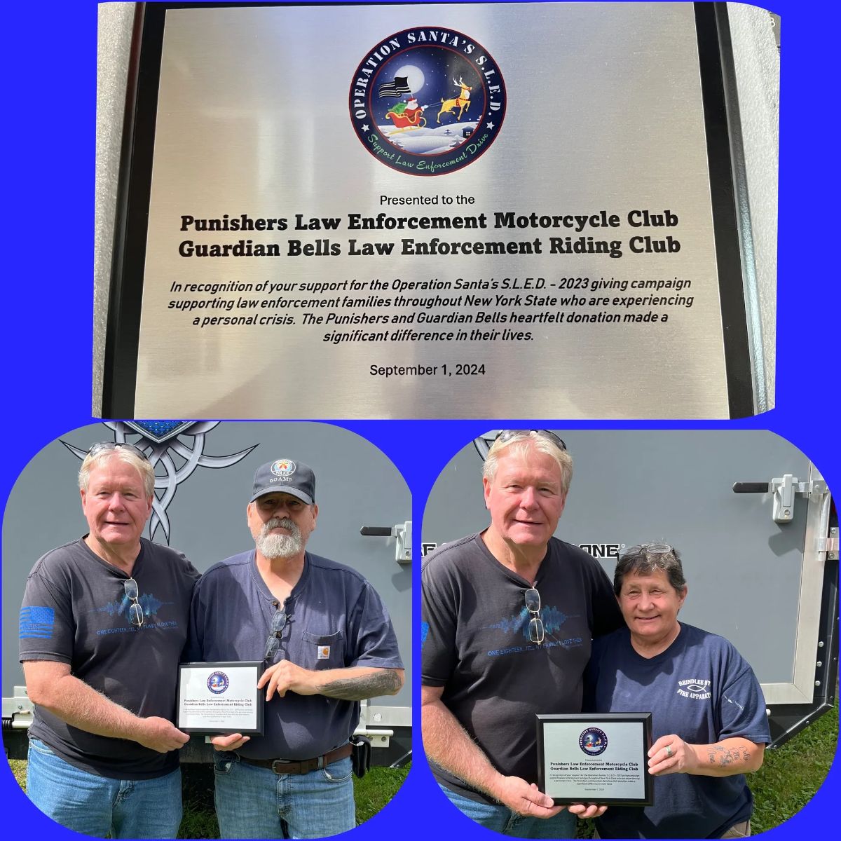 Punishers giving back in the community